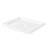 OVE Decors 38" x 32" Rectangle Shower Base Pan, White Acrylic, Center Drain, Reversible Design