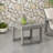 Westchester Rustic Acacia Wood Outdoor Side Table With Durable Natural Finish And Stylish Functionality.