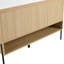 Ensemble de meuble-lavabo de salle de bain avec lavabo simple en résine, ensemble d'armoires de rangement modernes 4 portes, bois massif multicouche