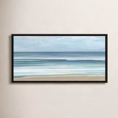 Gentle Waves I - Panorama Version Print by Sally Swatland