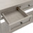 Console Table/Sofa Table with Storage Drawers and Bottom Shelf for Entryway Hallway-373071583