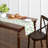 MARTHA STEWART Clover Meadow Table Reversible Runner Single Pack White/Green