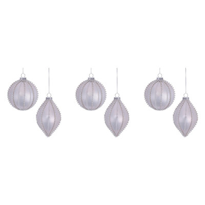Boules en verre (ensemble de 6)