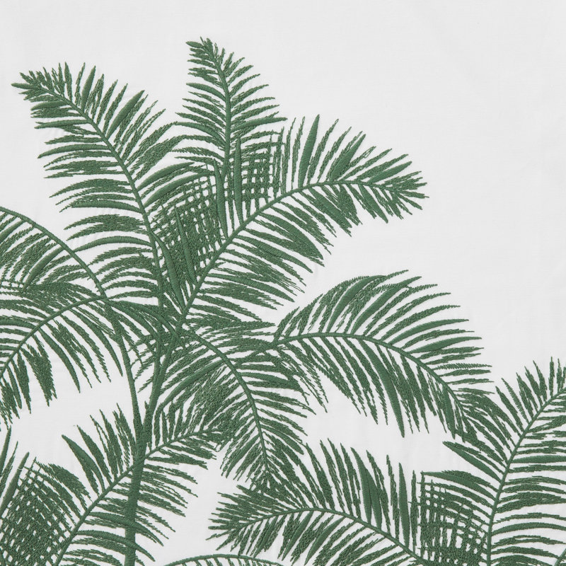 Tommy Bahama Shaded Palms Green Throw Pillow