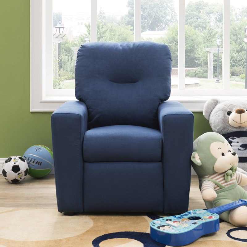 Fauteuil inclinable pour enfant Haubert, Bleu marine