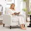 Upholstered Swivel Armchair-273118185