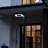 Easy Install Contemporary Square Solar Post Light with Timer