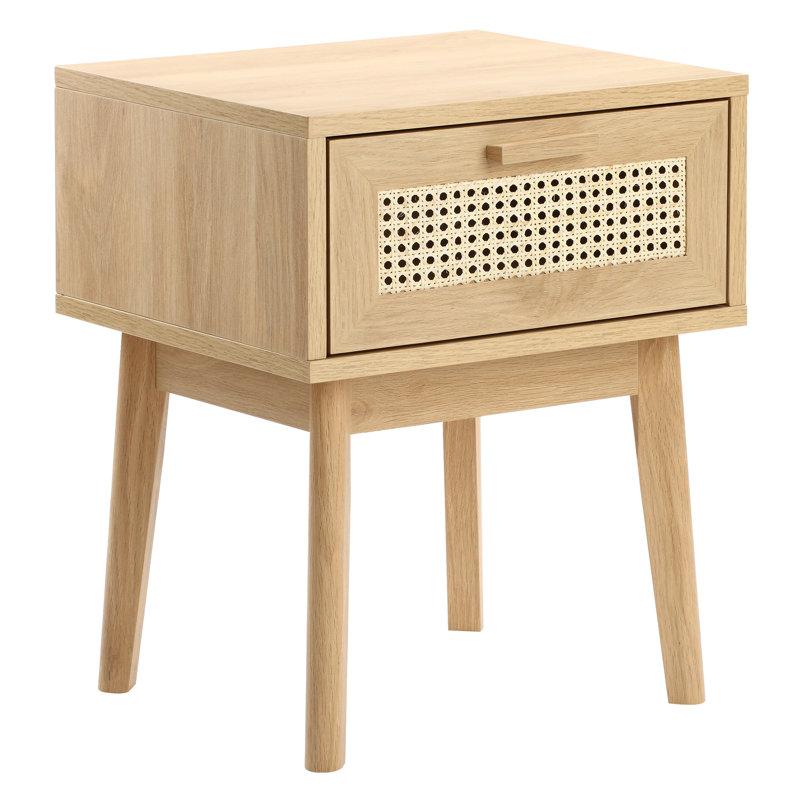 Advika Side Table with Storage