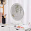Bollen Metal Round Floor Mirror