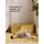 Tapis pour litière pour chat, panneau dur
