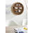 Sasha 3 Piece Circle Rattan Tiered Shelf