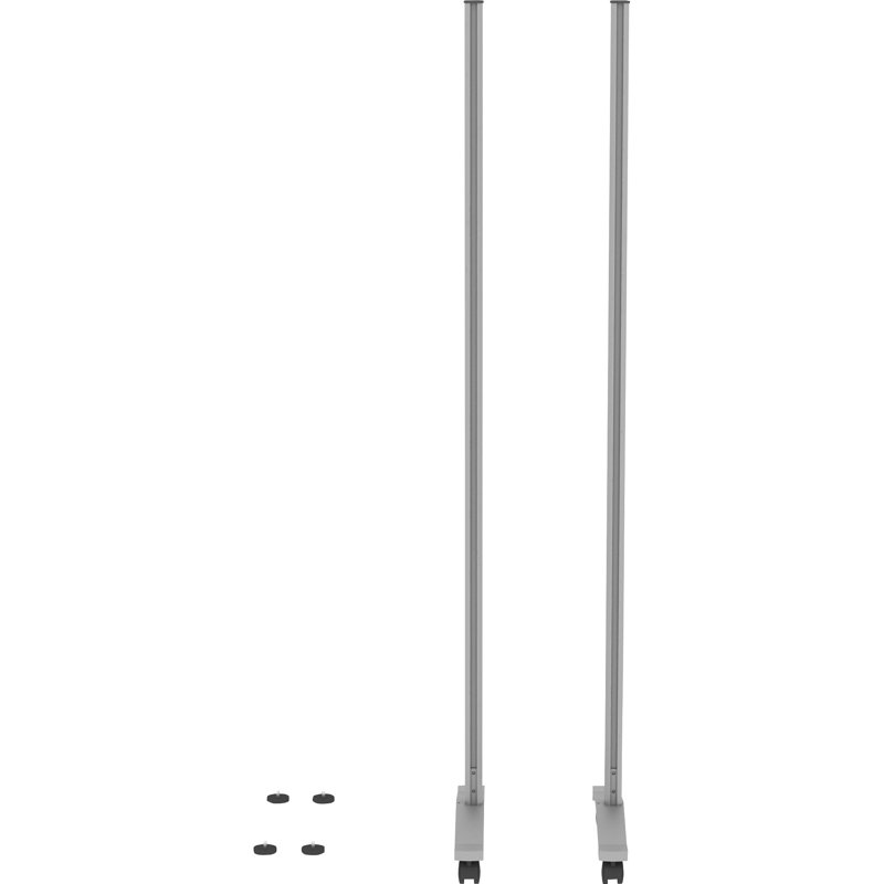 Pieds de panneau adaptables, H 71 po x l 18,8 po x P 2 po