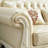 European style luxury leather sofa.