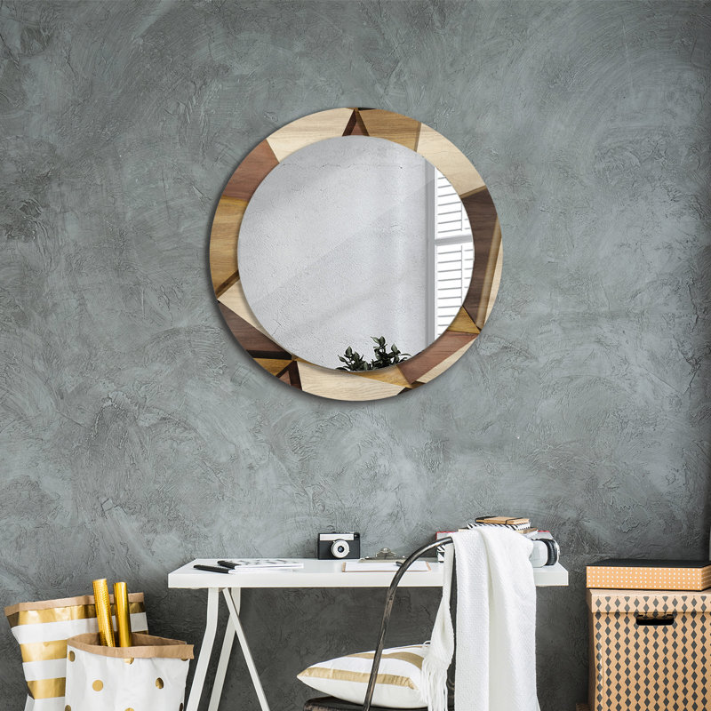 Huldar Glass Flat Wall Mirror