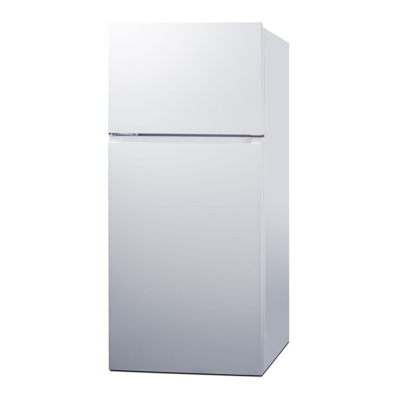 Summit Appliance 30" Wide Top Mount Refrigerator-Freezer, White, Left Handed