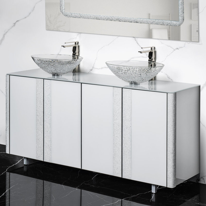 Princess 66'' W Vanity, White