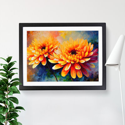 Chrysanthemum Flowers Vol.4 - Framed Print