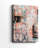 Tangerine & Teal I -Gallery Wrapped Cavas-1434869123
