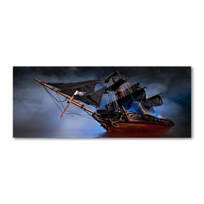 Pirate Ship - Wrapped Canvas Print