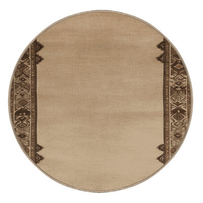 Machine Washable Persian Brown Area Rug