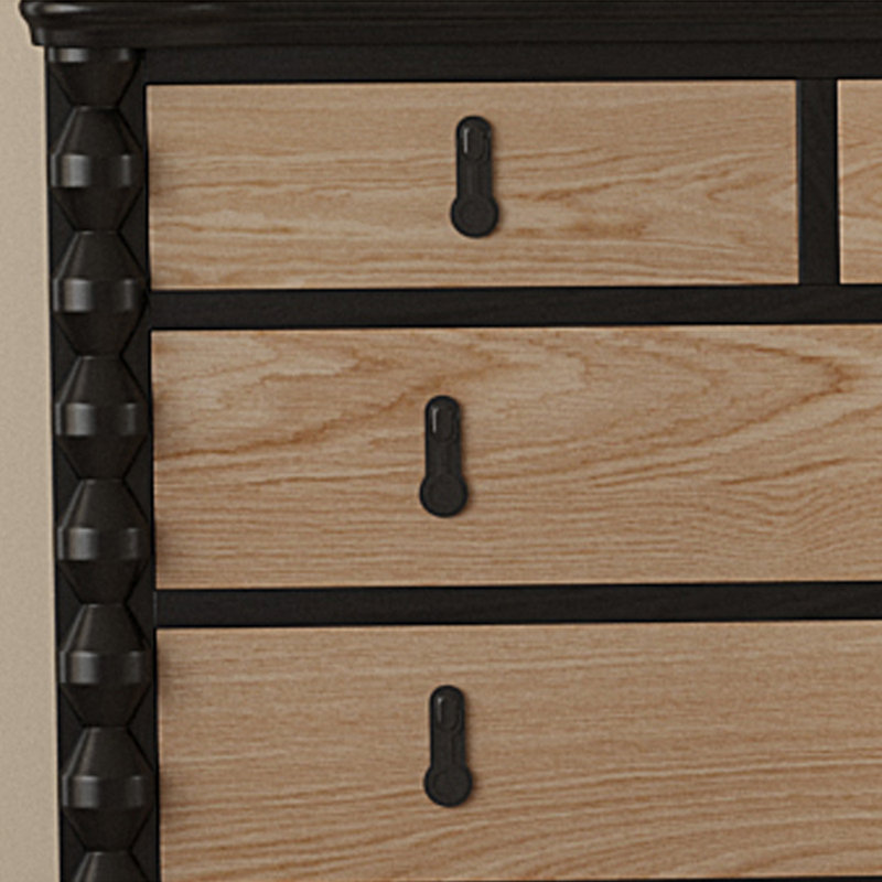 Commode décorative 7 tiroirs