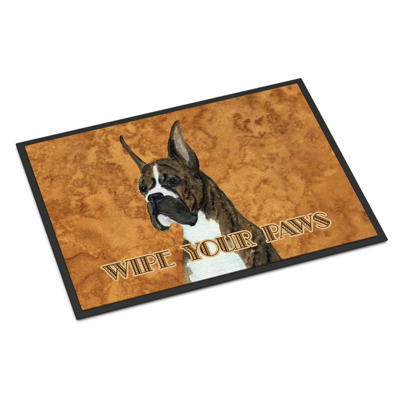 Paillasson d’intérieur antidérapant Sweetser, Rectangle 1 pi 6 po x 2 pi 3 po