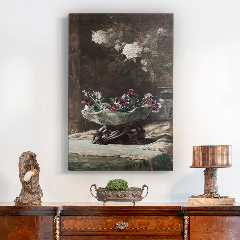 Impression sur toile encadrée, H 19 po x l 13 po