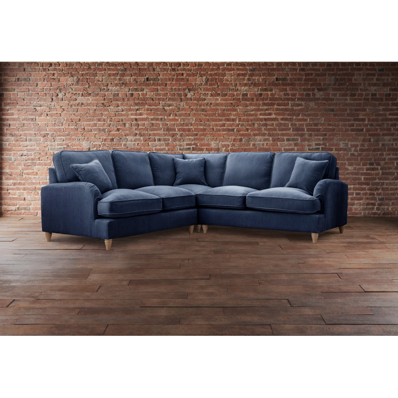 Galilee Corner Sofa, Navy