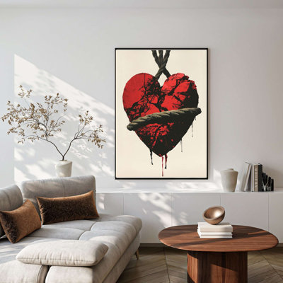 Peinture élégante en panneau de fibres à densité moyenne, 15,8 po x 19,7 po | 100% panneau de fibres à densité moyenne avec impression numérique éclatante | L'art mural parfait pour la décoration de la maison ou du bureau ajoute une touche de sophistication à tout espace