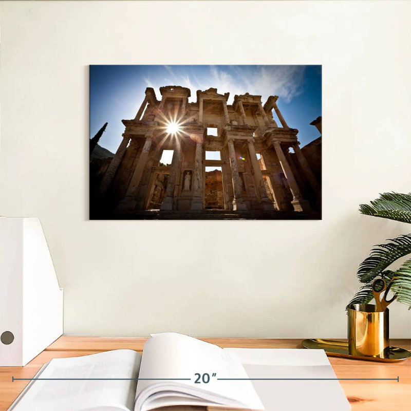 Bibliothèque Celsus Sunburst, H 8 po x l 12 po