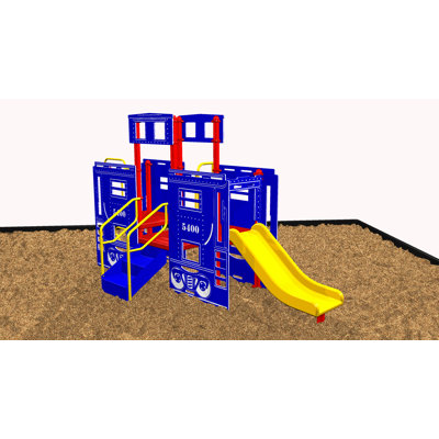 Floor Mounted Metal Playground