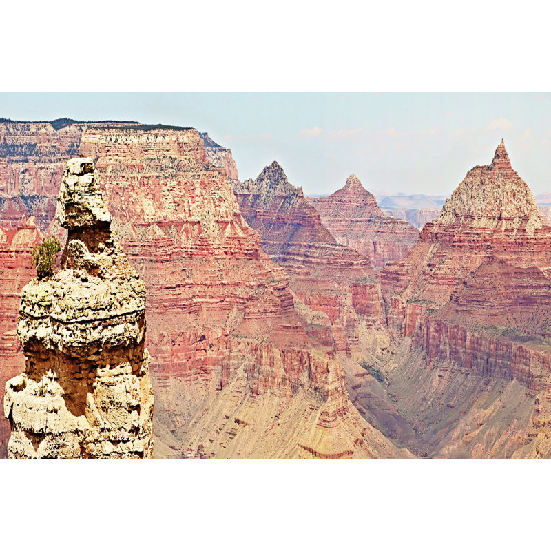 Grand Canyon Panorama VI by Sylvia Coomes - Photograph Print, 20cm H x 30cm W, Wrapped Canvas