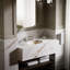 Lavabo de salle de bain ovale encastré en métal Rhythm-1730013