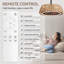 Ventilateur de plafond avec cage Boho