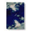 Crescent Moon Through the Clouds in Abstract - Wrapped Canvas-55314487