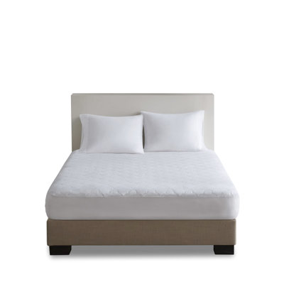 Mattress Pad With Cotton Shell - Cooling And Management 100% Fits Up To 16" Securely