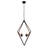 Carrigan 4 - Light Geometric Chandelier