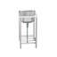 Belfry Kitchen Speidel 430mm W Single Bowl Stainless Steel Freestanding Kitchen Sink