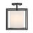 Hodder Fabric Semi Flush Mount