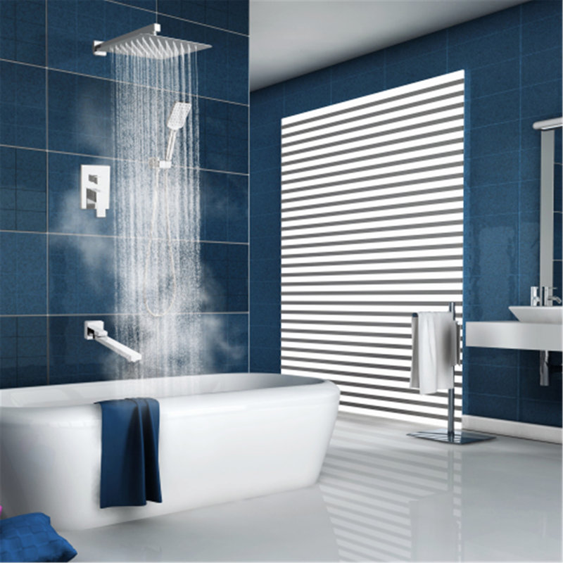 Complete Shower System, Black