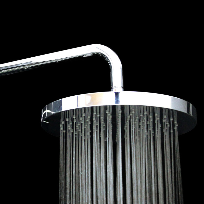 Pomme de douche ronde 10 po, Chrome
