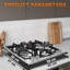Gas Hob 4 Burners 60cm Built-in