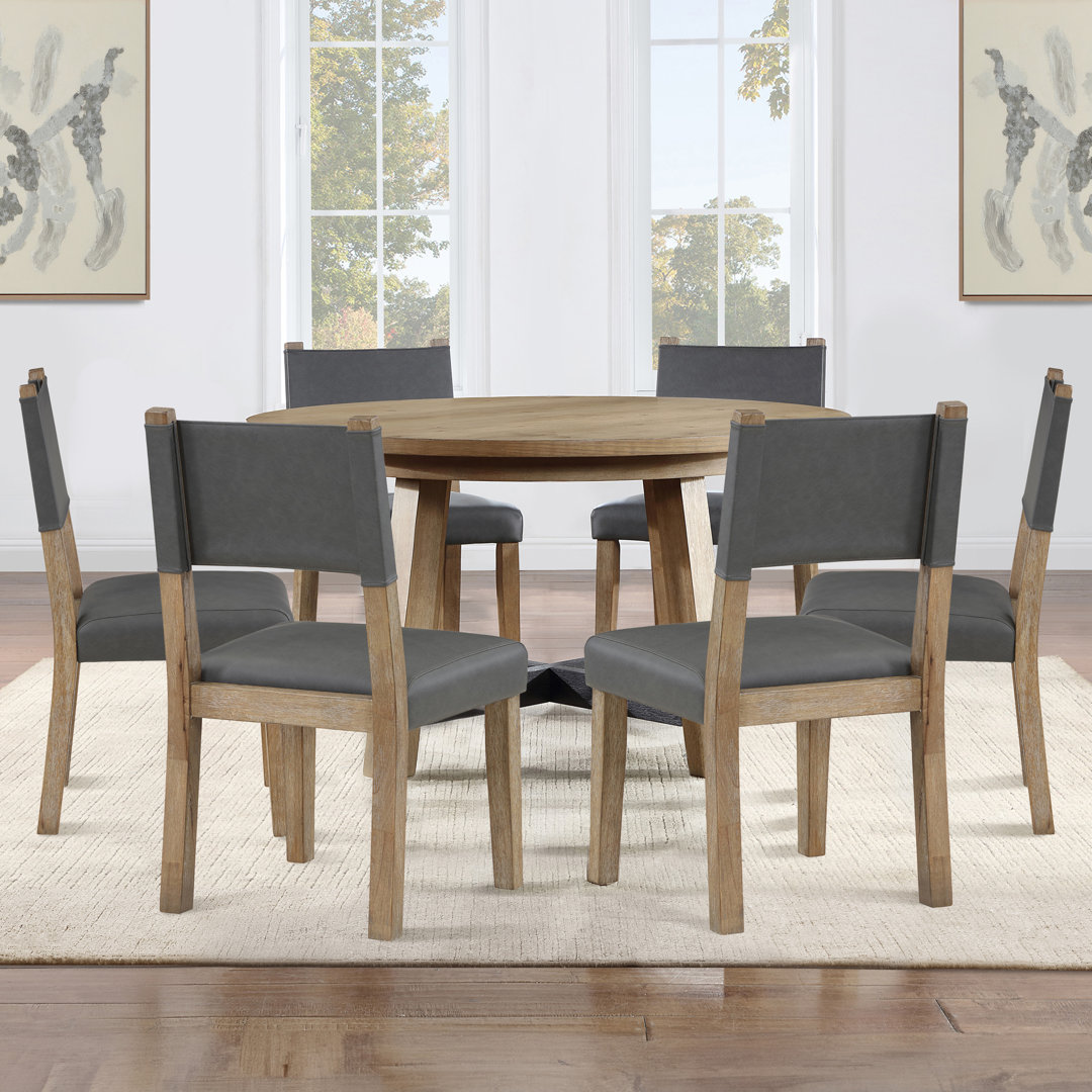 Rickye Four Leg Dining Set Hokku Designs 