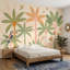 Papier peint tropical, décoration murale amovible perroquets palmiers-1445664800-1445664806