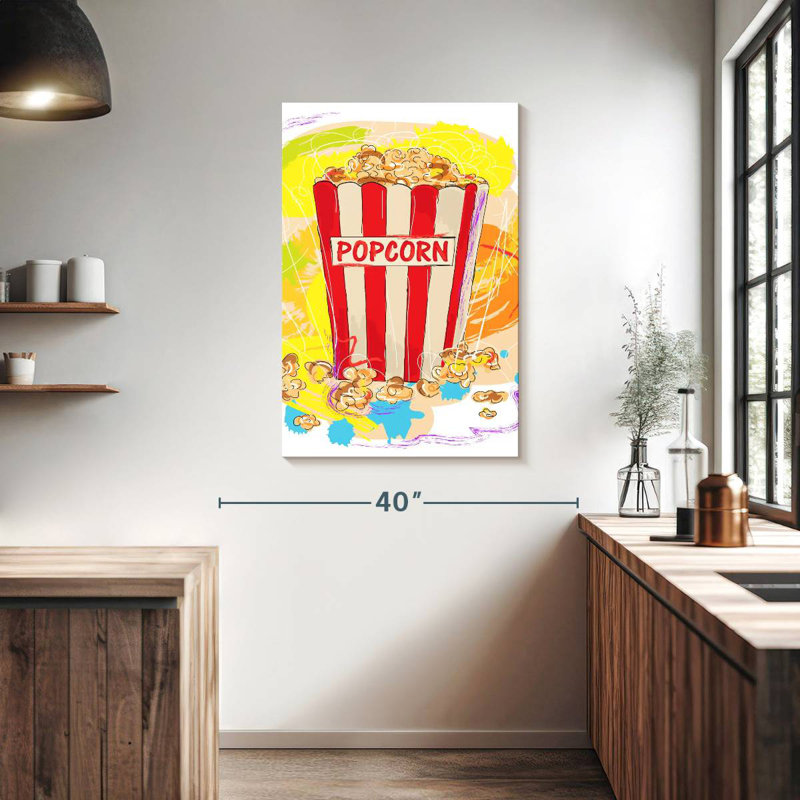 Yarlin Popcorn, 39" H x 26" W