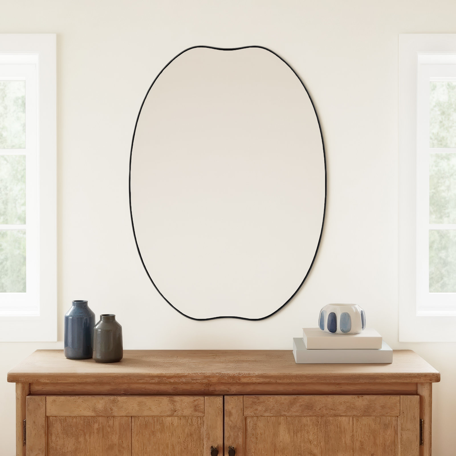 Rafaella 22" Oval Accent Mirror