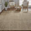 Tapis intérieur / extérieur brun tabac tissé à la main Siona-2070597514
