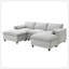 Canapé modulaire 86,5 po Chenille-1465750303