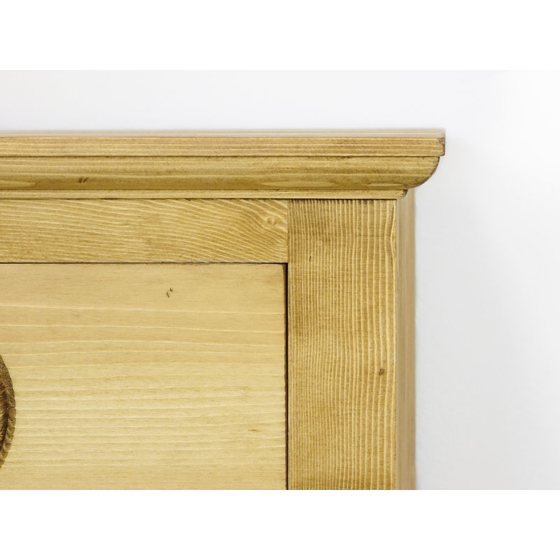 Orme Solid Wood 92cm W 2 - Drawer Chest of Drawers