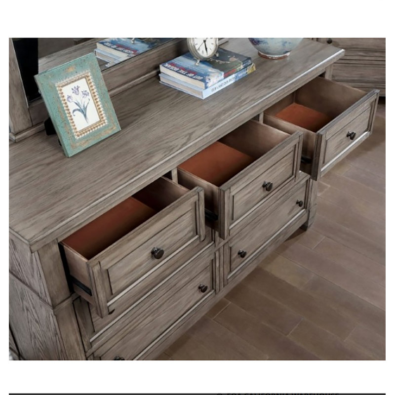 Commode 7 tiroirs 60 po Dysart